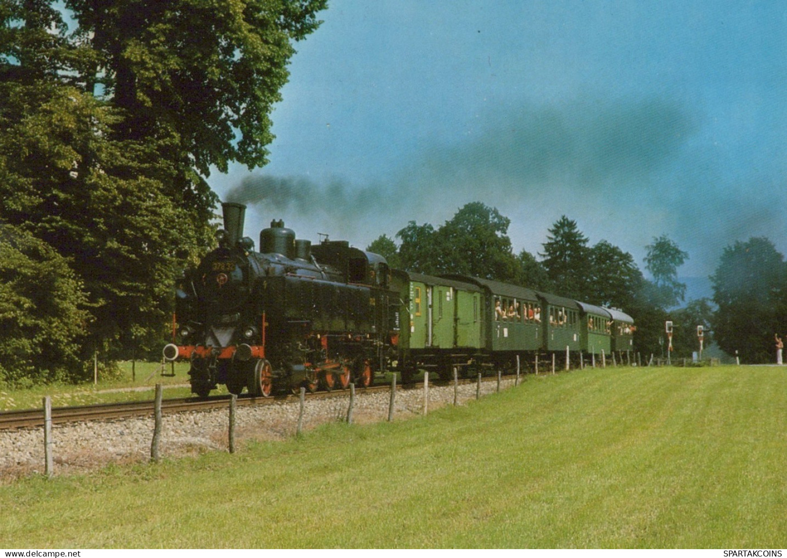 TRAIN RAILWAY Transport Vintage Postcard CPSM #PAA856.GB - Eisenbahnen