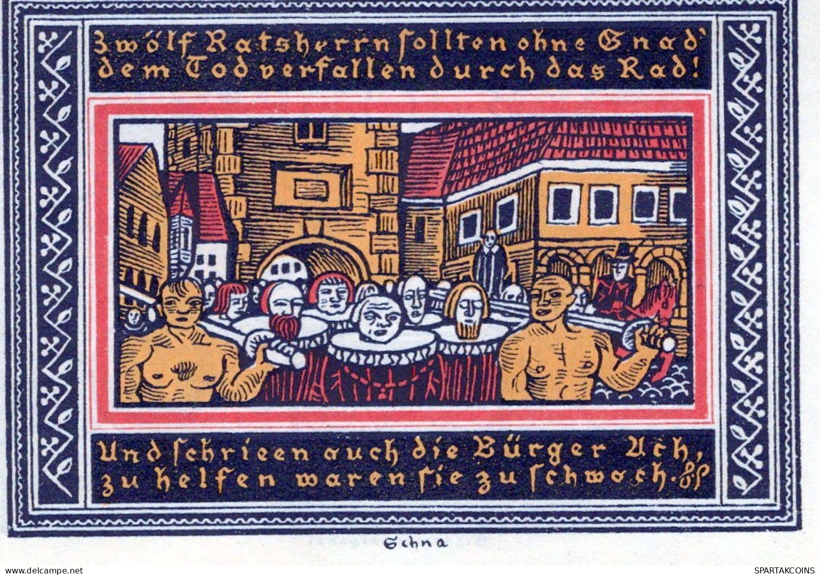 50 PFENNIG 1921 Stadt ETTLINGEN Baden UNC DEUTSCHLAND Notgeld Banknote #PB372 - [11] Emissions Locales