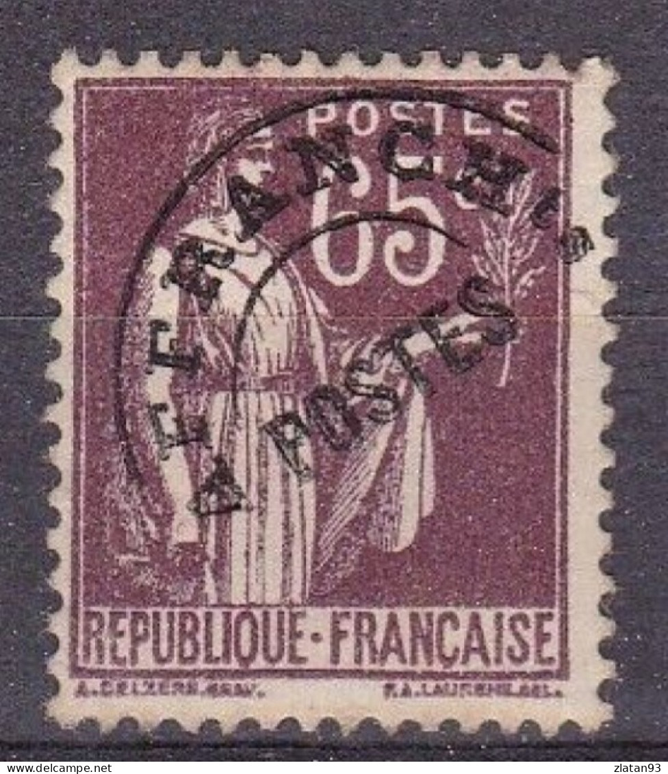 PREOBLITERE PAIX N°73 65c Violet-Brun NEUF** - 1893-1947