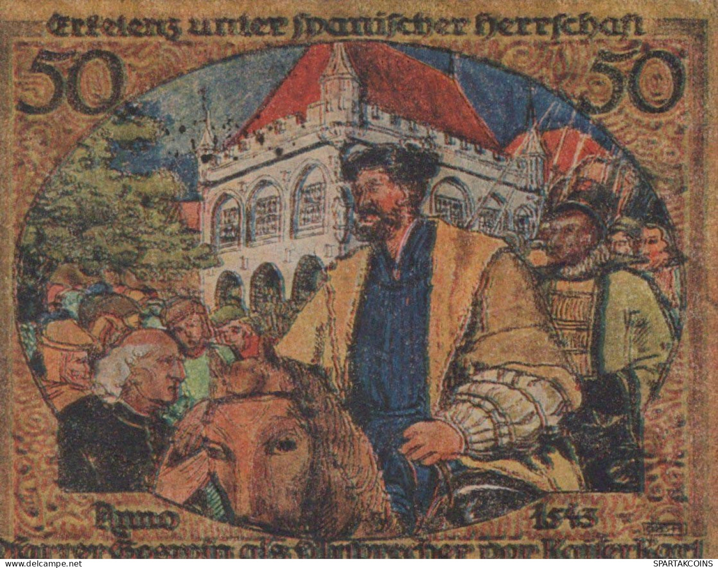 50 PFENNIG 1921 Stadt ERKELENZ Rhine UNC DEUTSCHLAND Notgeld Banknote #PB325 - Lokale Ausgaben