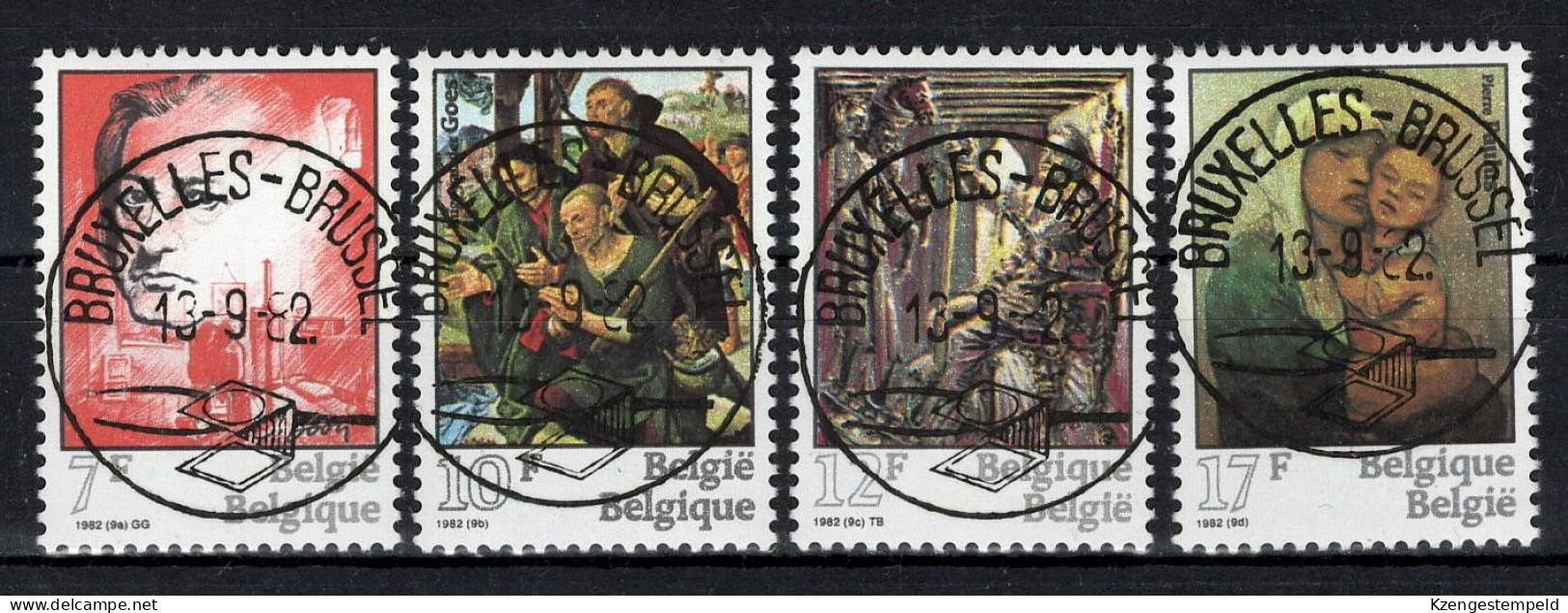 België: Cob 2060/2063  Gestempeld - Used Stamps