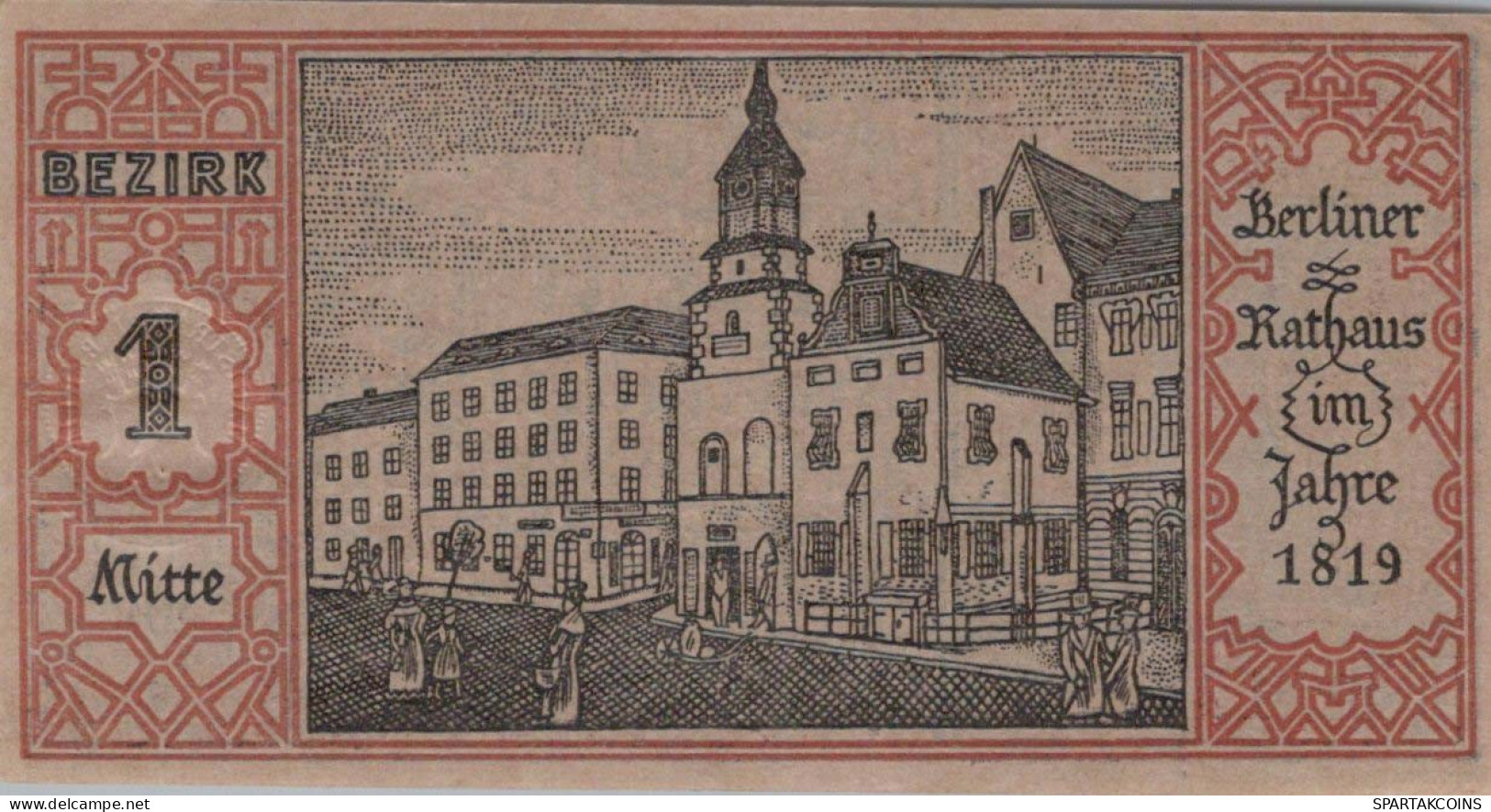 50 PFENNIG 1921 Stadt BERLIN UNC DEUTSCHLAND Notgeld Banknote #PA177 - [11] Emisiones Locales