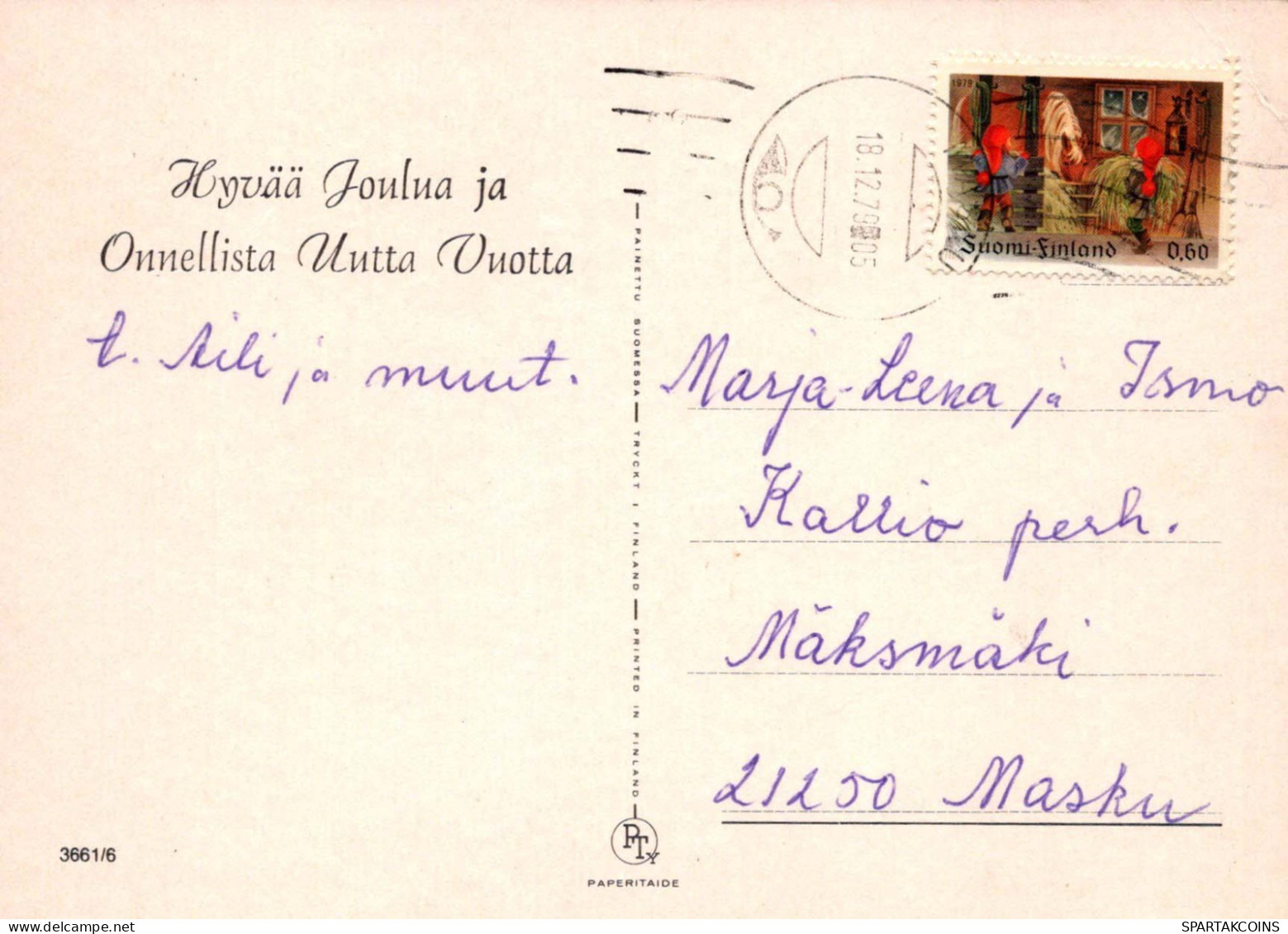 FLORES Vintage Tarjeta Postal CPSM #PAS373.ES - Fleurs