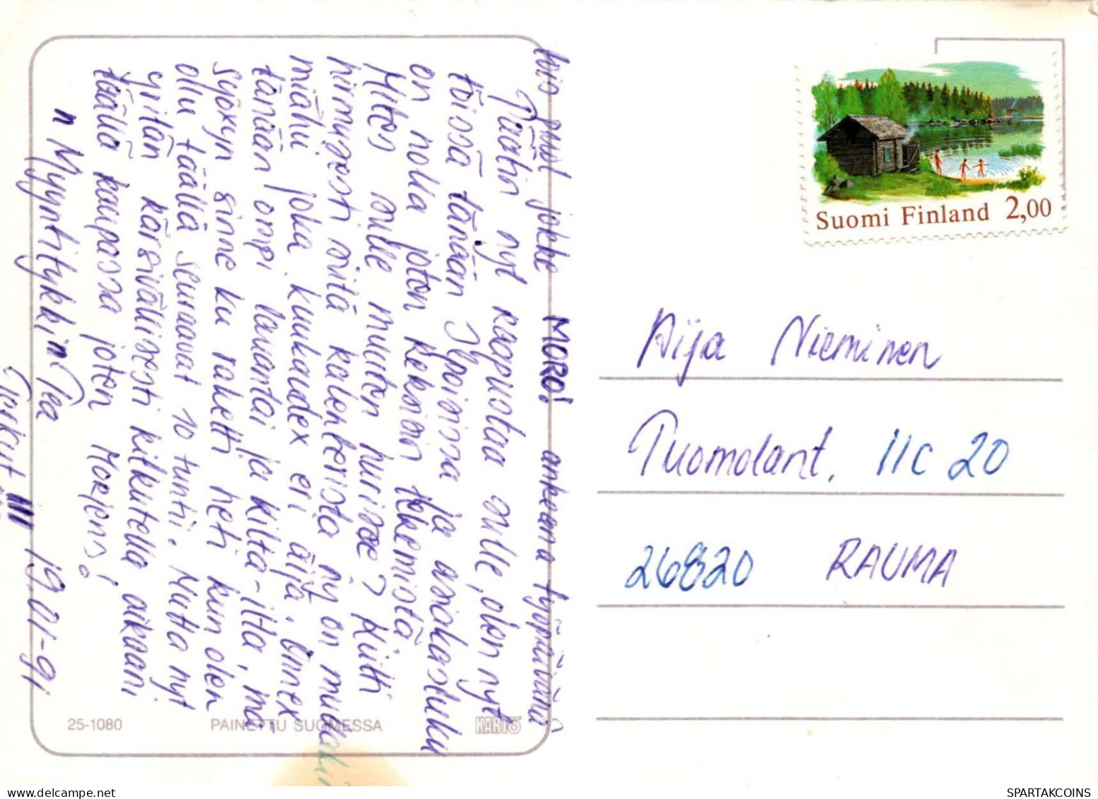 FLORES Vintage Tarjeta Postal CPSM #PAS253.ES - Fleurs