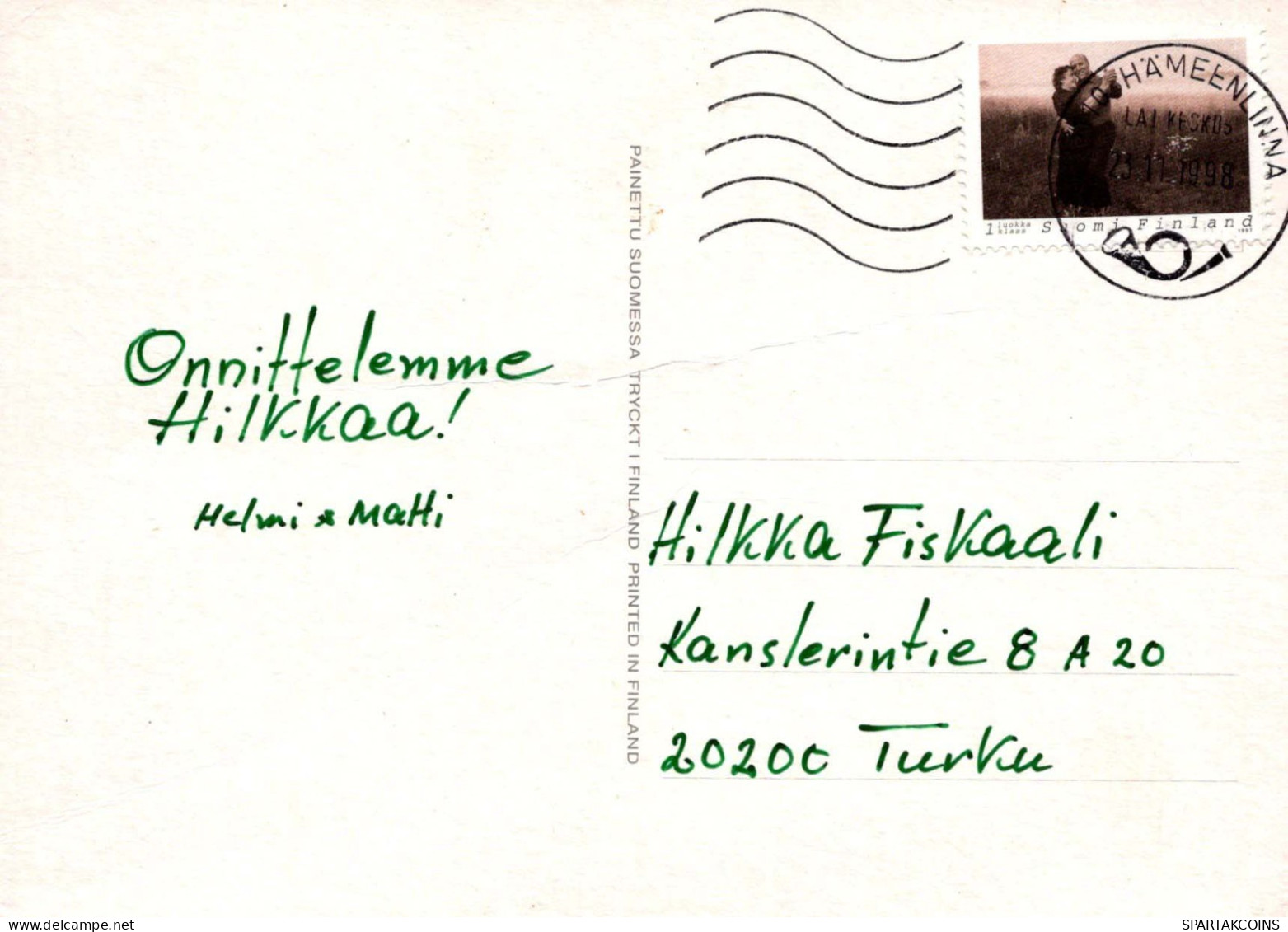 FLORES Vintage Tarjeta Postal CPSM #PAR952.ES - Fleurs