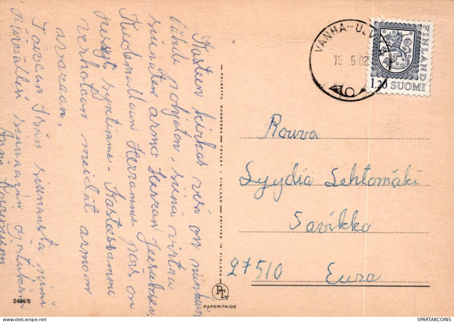 FLORES Vintage Tarjeta Postal CPSM #PAS013.ES - Fleurs
