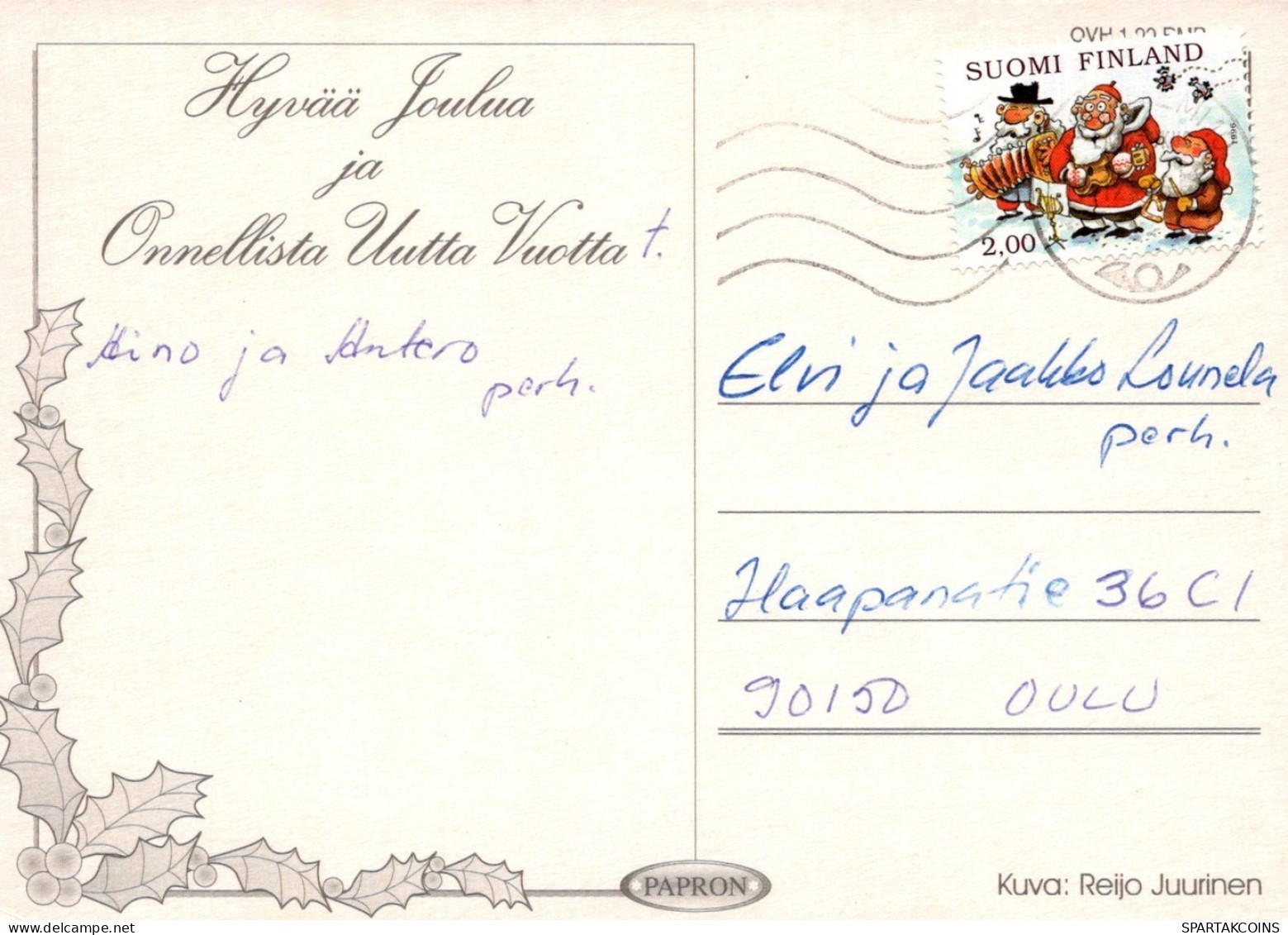 PÁJARO Animales Vintage Tarjeta Postal CPSM #PAM656.ES - Oiseaux