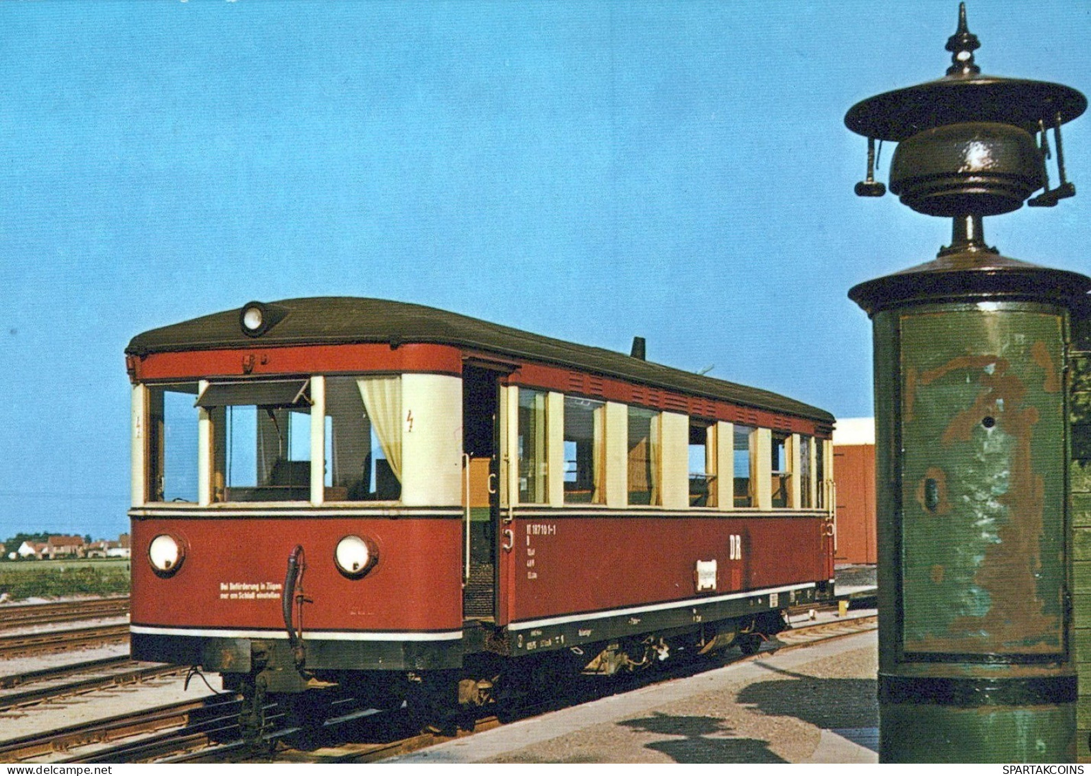 TREN TRANSPORTE Ferroviario Vintage Tarjeta Postal CPSM #PAA983.ES - Eisenbahnen