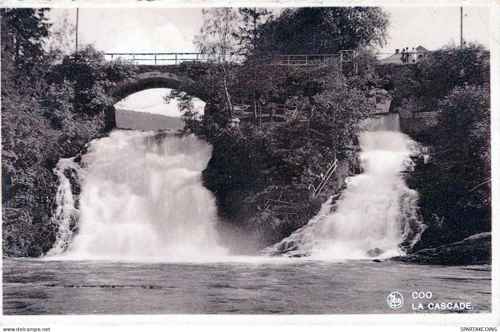 BELGIUM COO WATERFALL Province Of Liège Postcard CPA #PAD186.GB - Stavelot