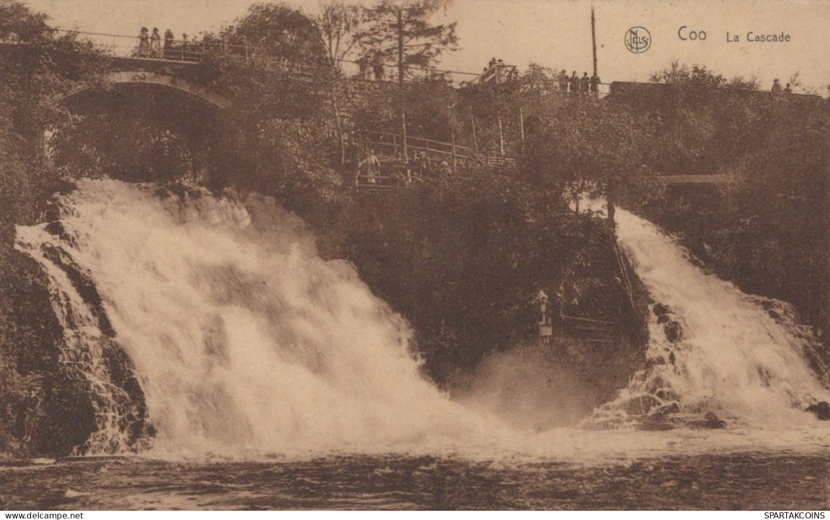 BELGIUM COO WATERFALL Province Of Liège Postcard CPA #PAD123.GB - Stavelot