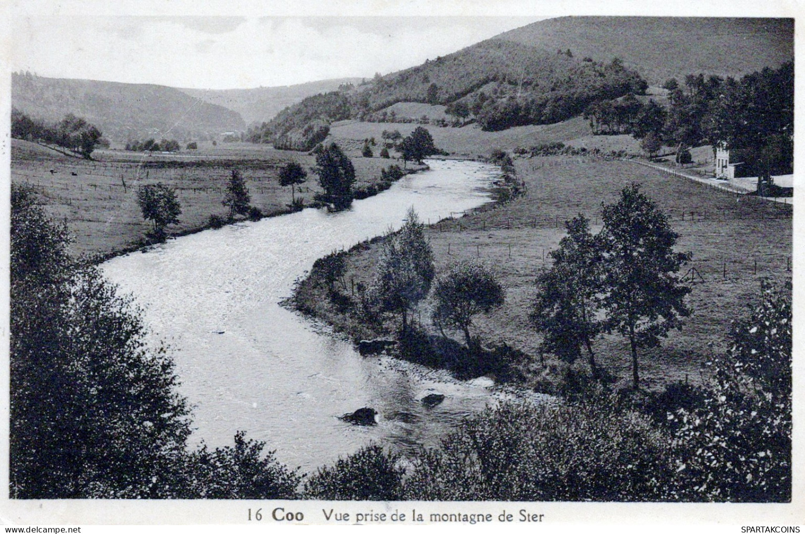 BELGIUM COO WATERFALL Province Of Liège Postcard CPA #PAD057.GB - Stavelot