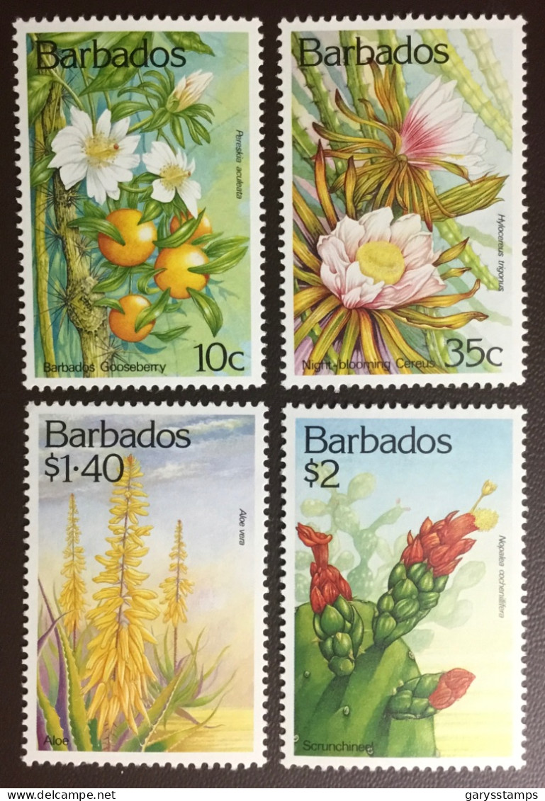 Barbados 1993 Cacti & Succulents MNH - Cactus