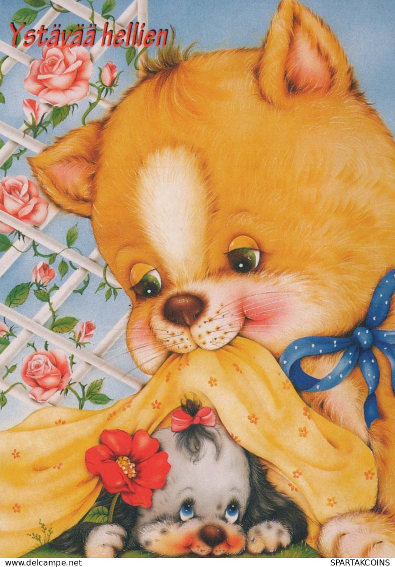 CAT KITTY Animals Vintage Postcard CPSM #PBQ937.GB - Chats