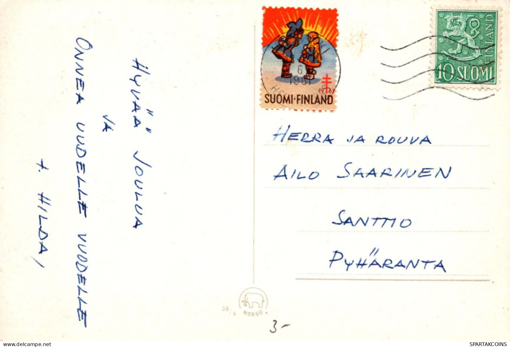 FLEURS Vintage Carte Postale CPSM #PAS374.FR - Blumen