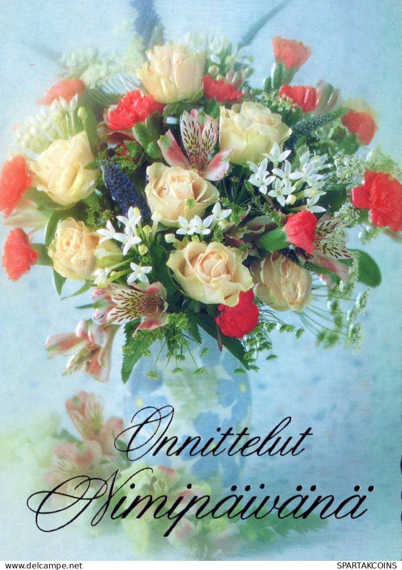 FLEURS Vintage Carte Postale CPSM #PAS617.FR - Fleurs