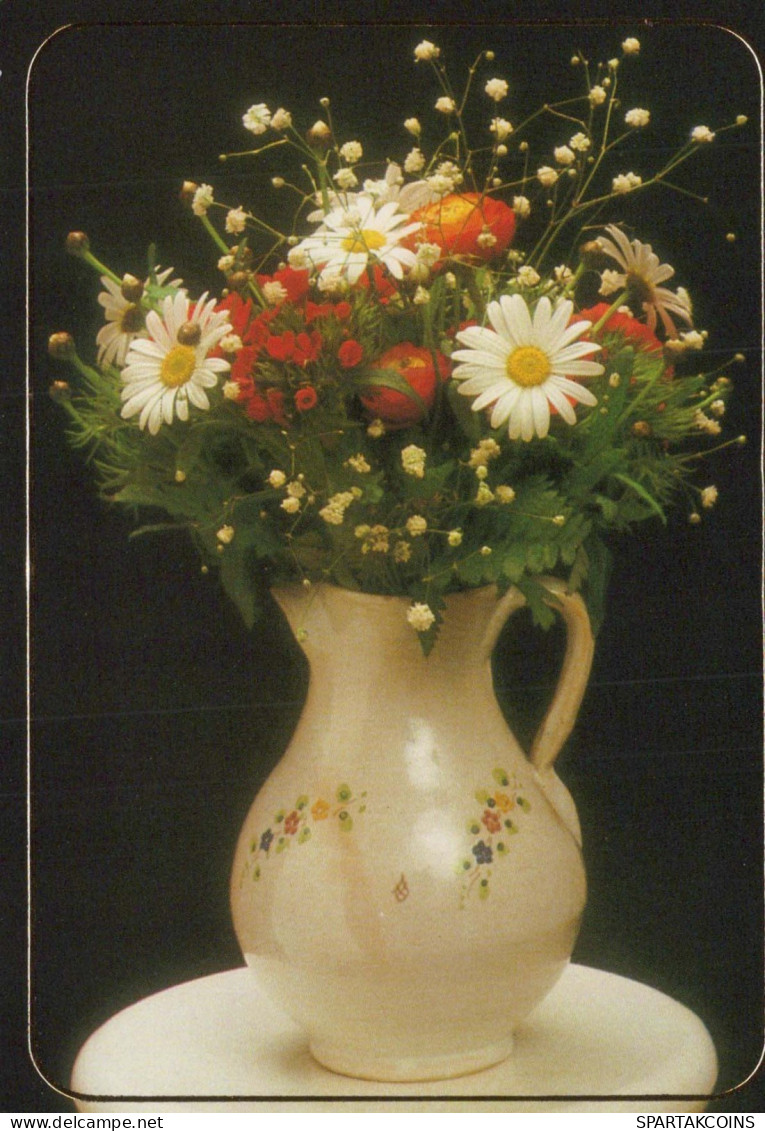 FLEURS Vintage Carte Postale CPSM #PAR353.FR - Blumen