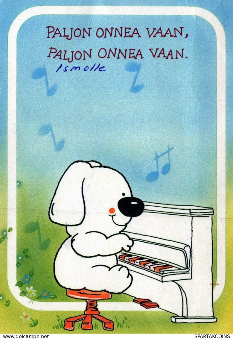 CHIEN Animaux Vintage Carte Postale CPSM #PAN927.FR - Cani