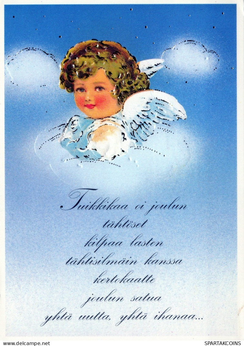 ANGE NOËL Vintage Carte Postale CPSM #PAH298.FR - Angeli