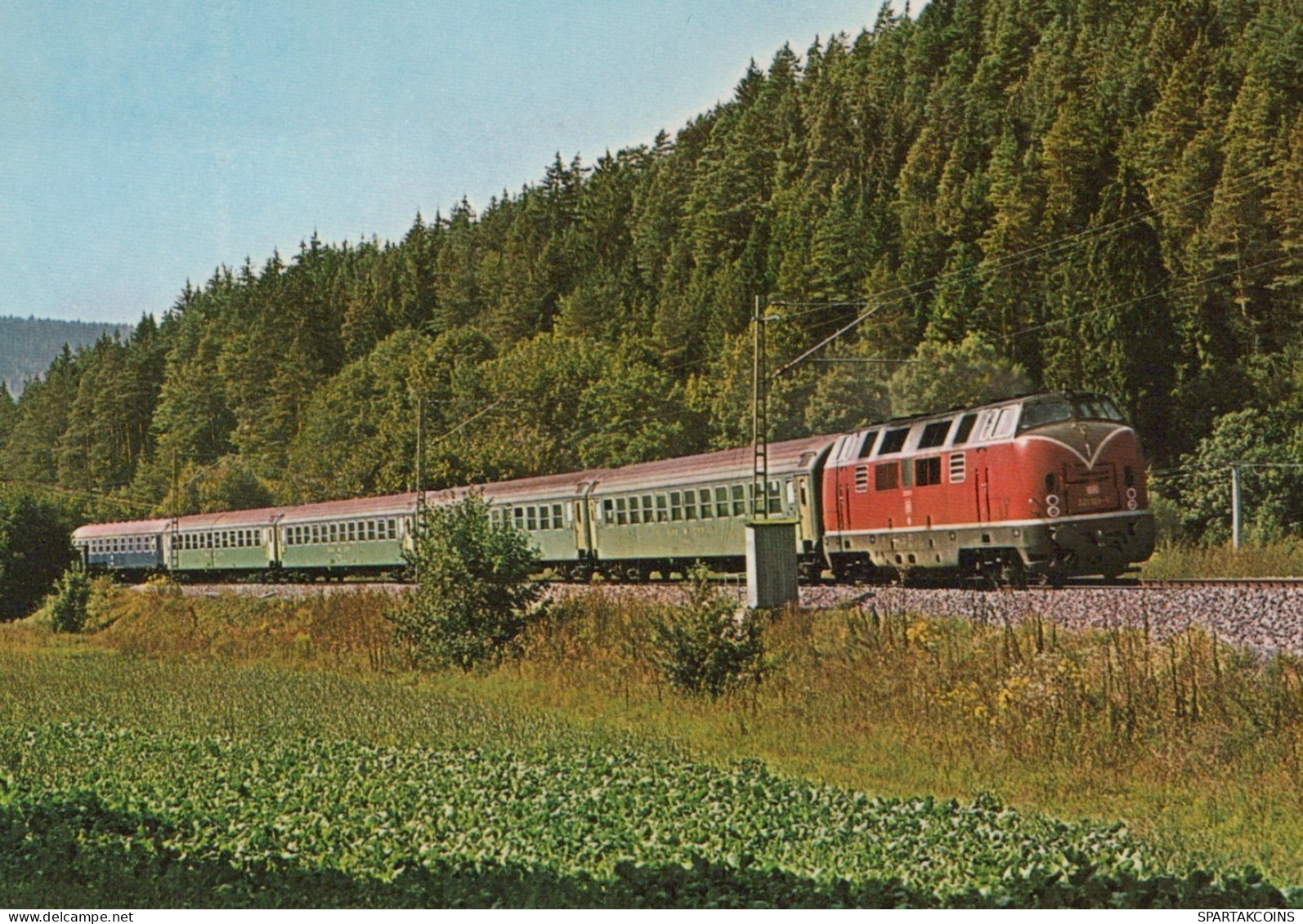 Transport FERROVIAIRE Vintage Carte Postale CPSM #PAA858.FR - Eisenbahnen