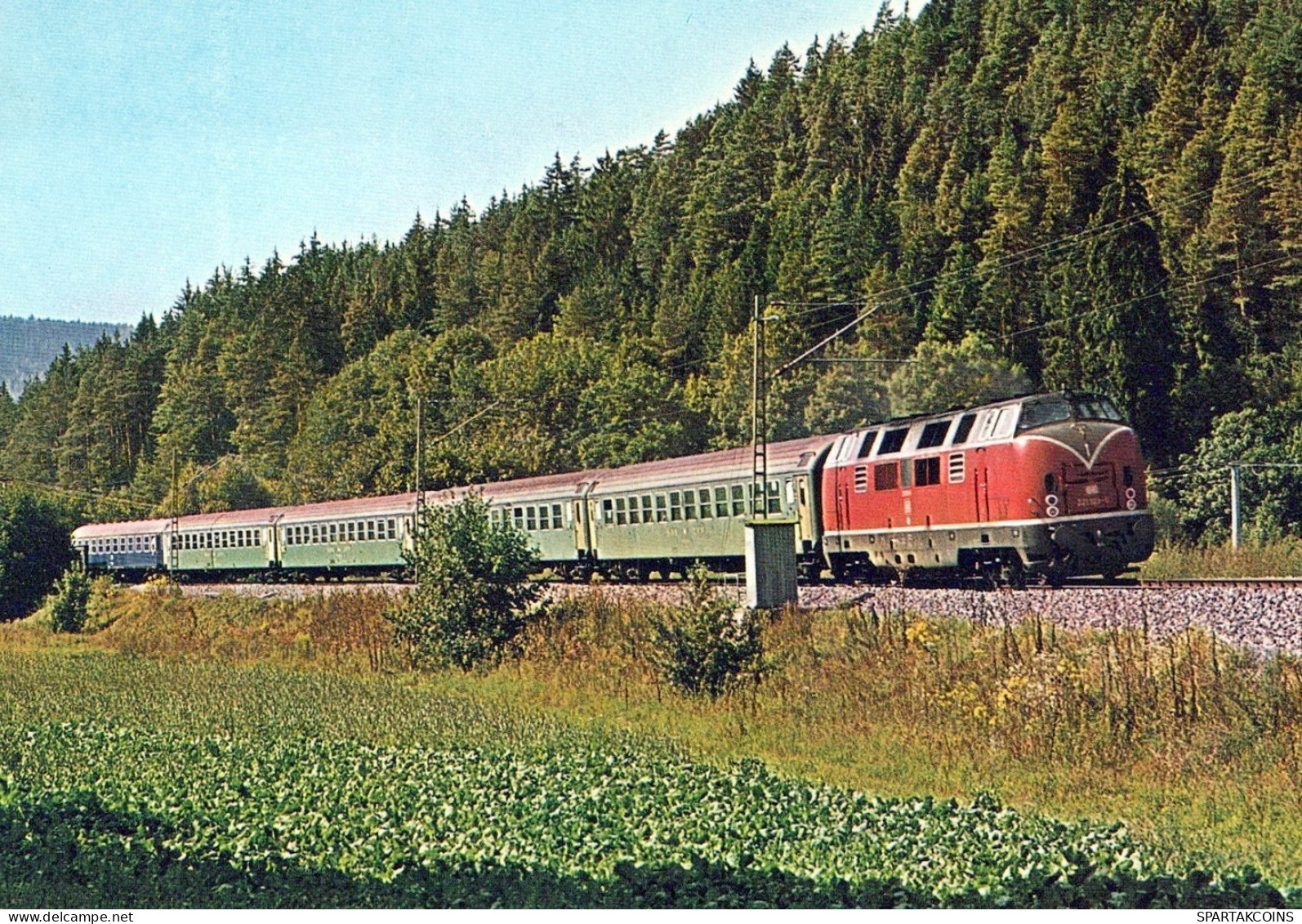 Transport FERROVIAIRE Vintage Carte Postale CPSM #PAA858.FR - Eisenbahnen