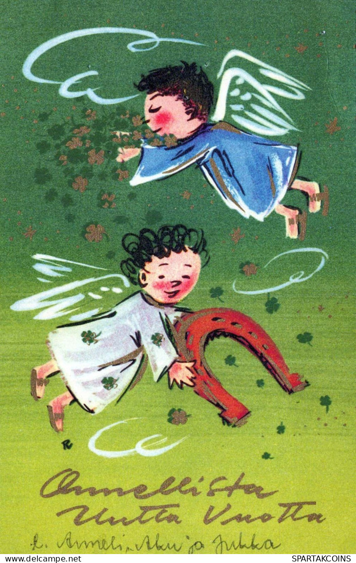 ÁNGEL Navidad Vintage Tarjeta Postal CPSMPF #PKD763.ES - Angeli