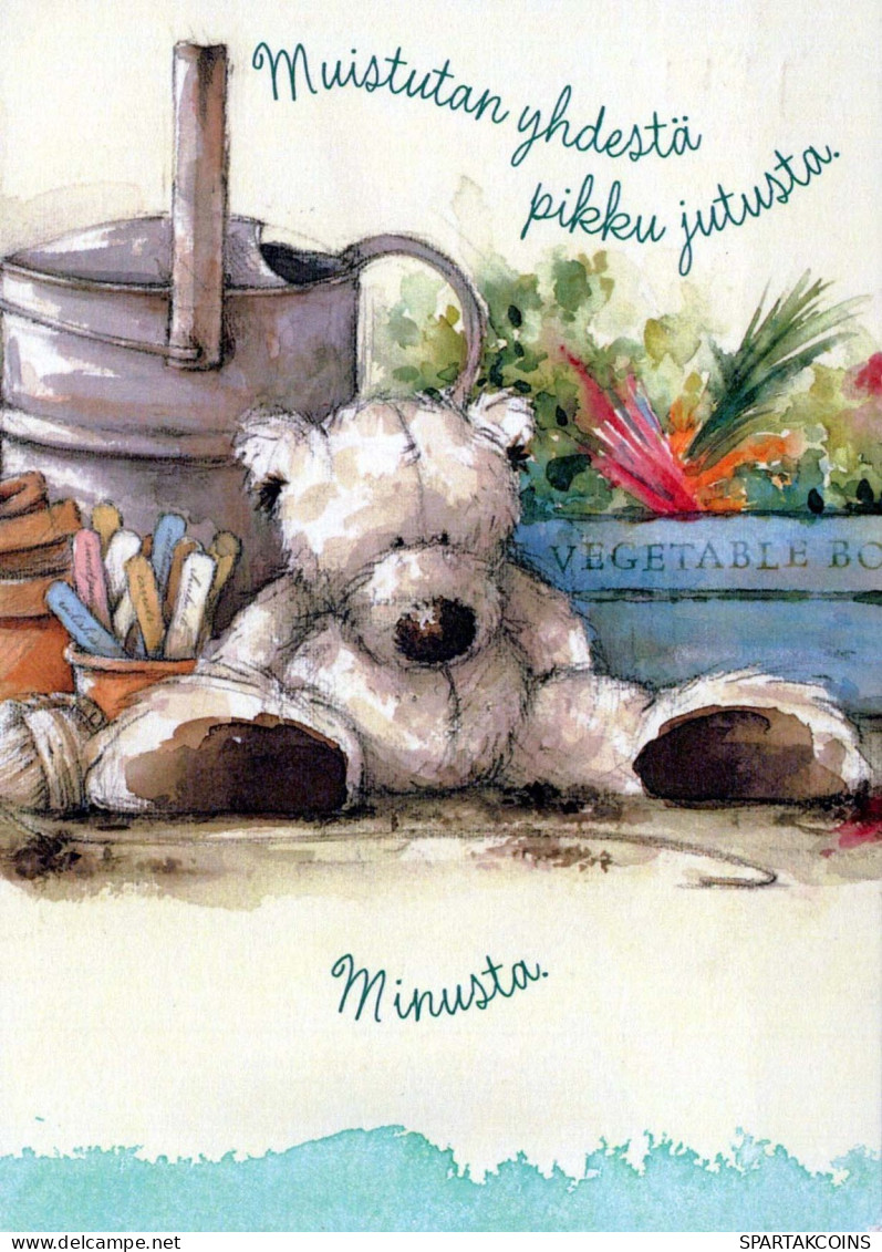 OSO Animales Vintage Tarjeta Postal CPSM #PBS197.ES - Bears