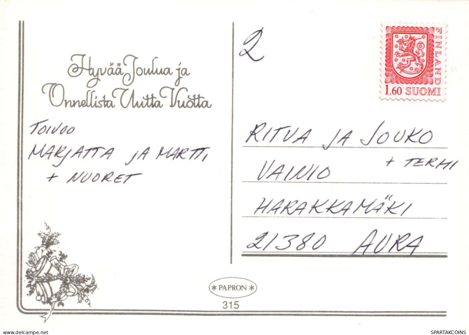 PERRO Animales Vintage Tarjeta Postal CPSM #PBQ485.ES - Cani