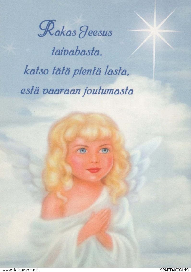 ÁNGEL Navidad Vintage Tarjeta Postal CPSM #PBP521.ES - Angeli