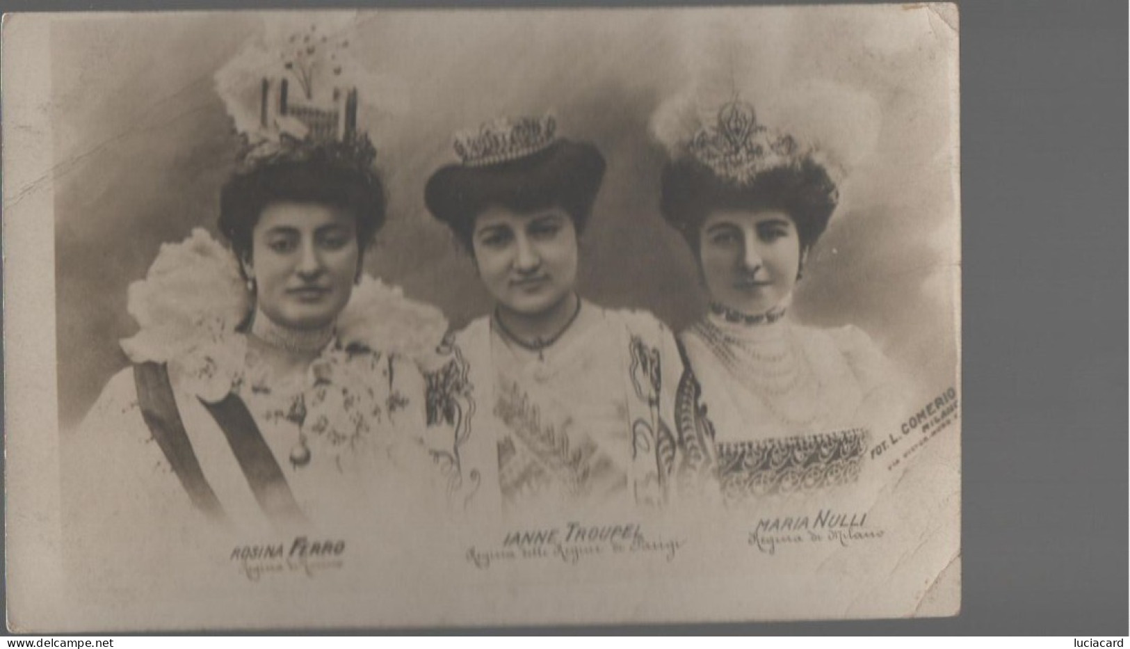 REGINA ROSINA FERRO -REGINA IANNE TROUPEL -REGINA MARIA NULLI - Royal Families