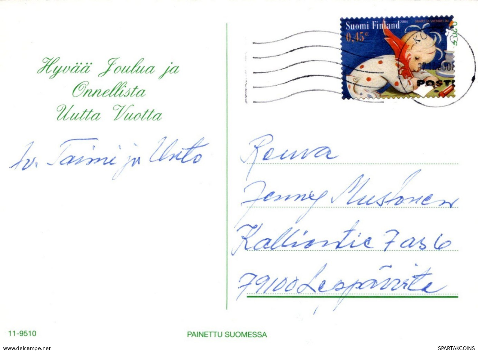 VOGEL Tier Vintage Ansichtskarte Postkarte CPSM #PAM658.DE - Pájaros