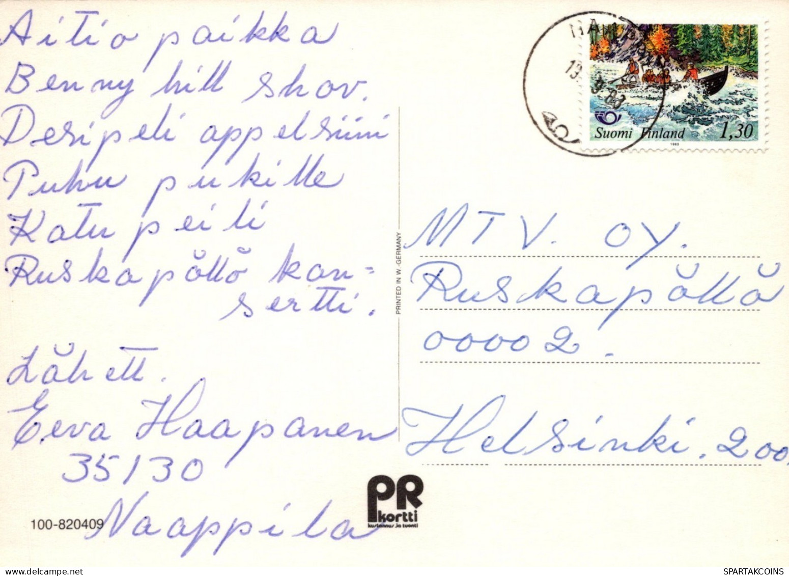 KATZE MIEZEKATZE Tier Vintage Ansichtskarte Postkarte CPSM #PAM468.DE - Chats