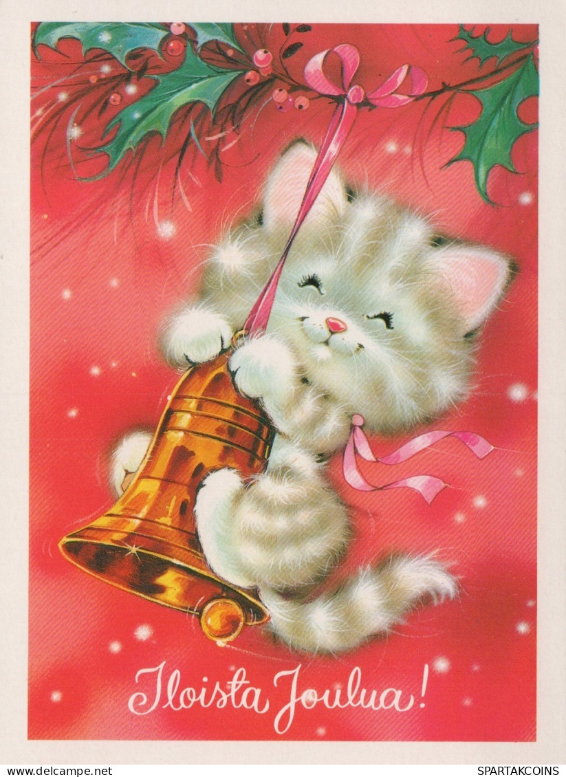 KATZE MIEZEKATZE Tier Vintage Ansichtskarte Postkarte CPSM #PAM591.DE - Katten