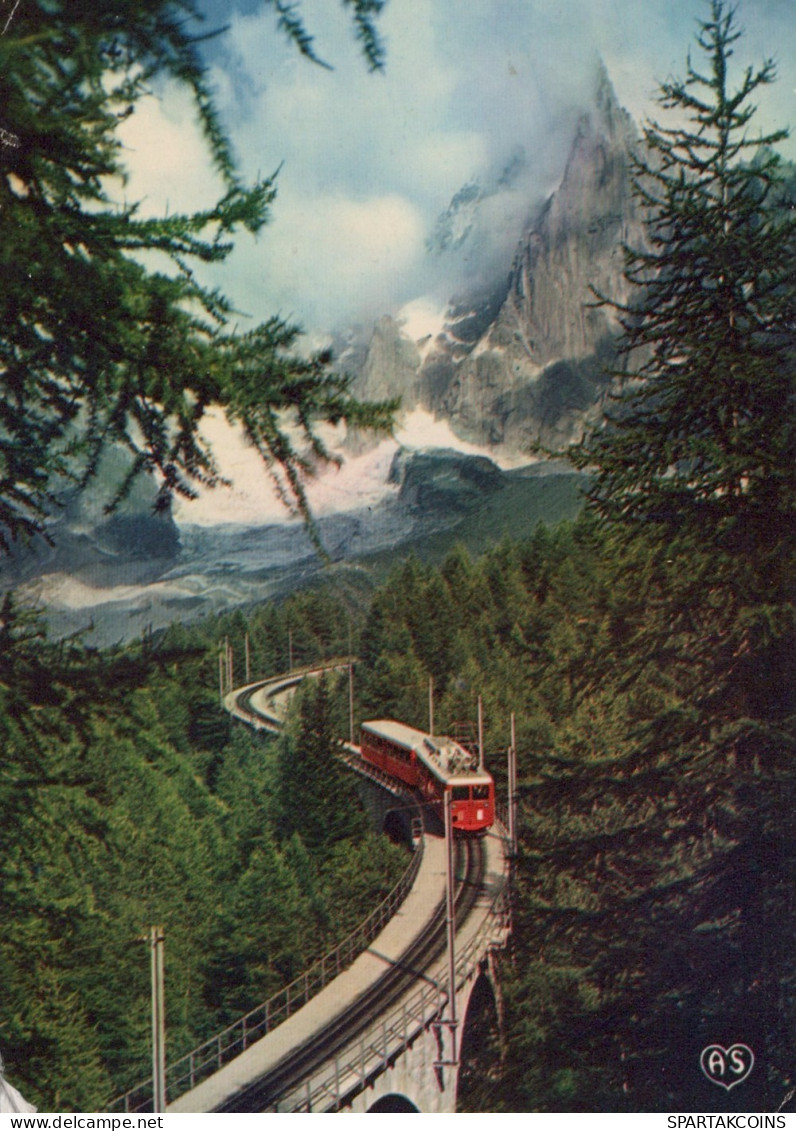 ZUG Schienenverkehr Eisenbahnen Vintage Ansichtskarte Postkarte CPSM #PAA658.DE - Eisenbahnen