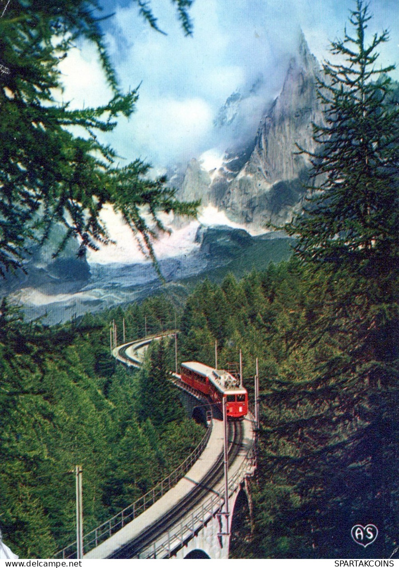 ZUG Schienenverkehr Eisenbahnen Vintage Ansichtskarte Postkarte CPSM #PAA658.DE - Eisenbahnen