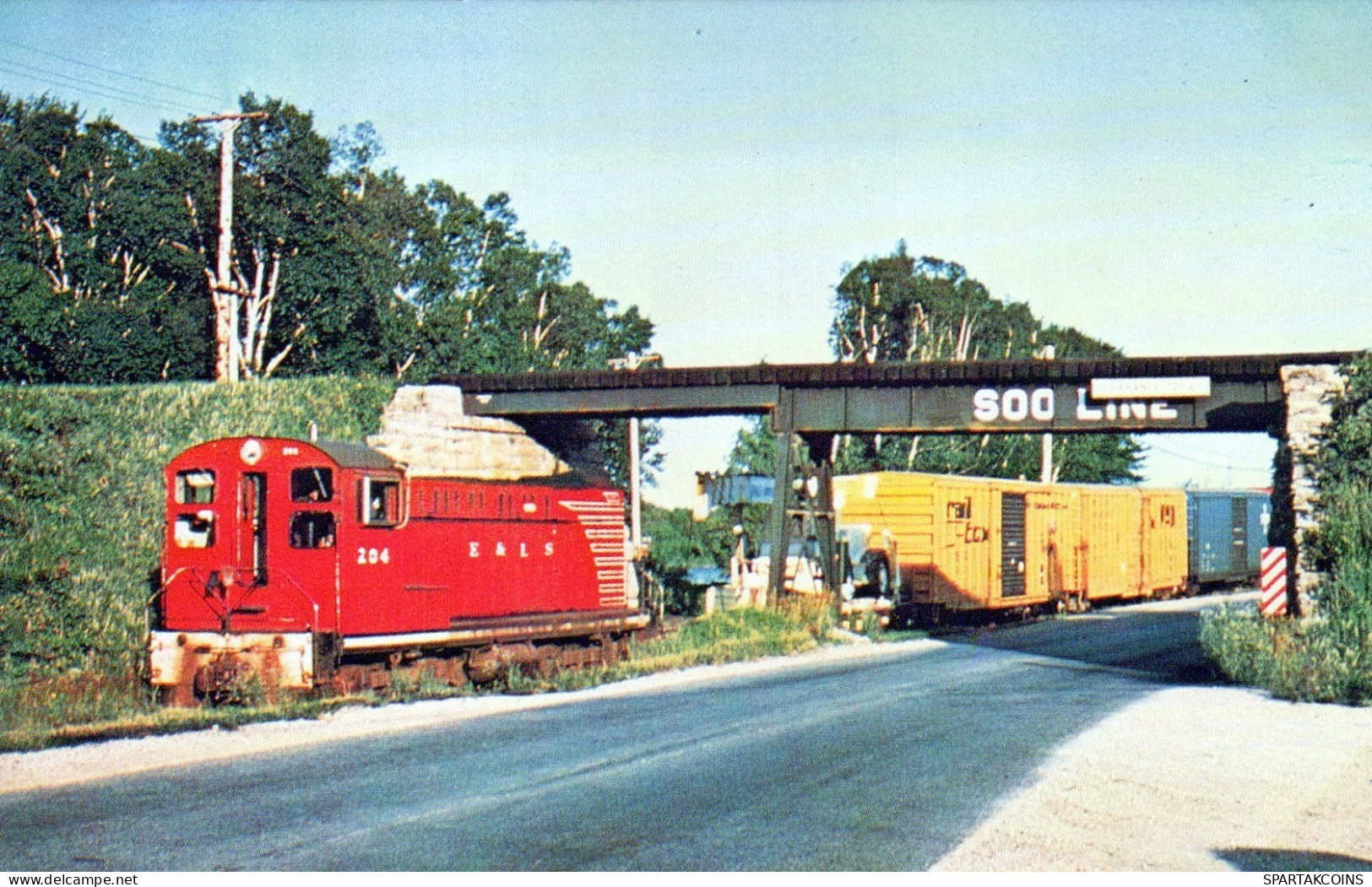 ZUG Schienenverkehr Eisenbahnen Vintage Ansichtskarte Postkarte CPSMF #PAA593.DE - Eisenbahnen