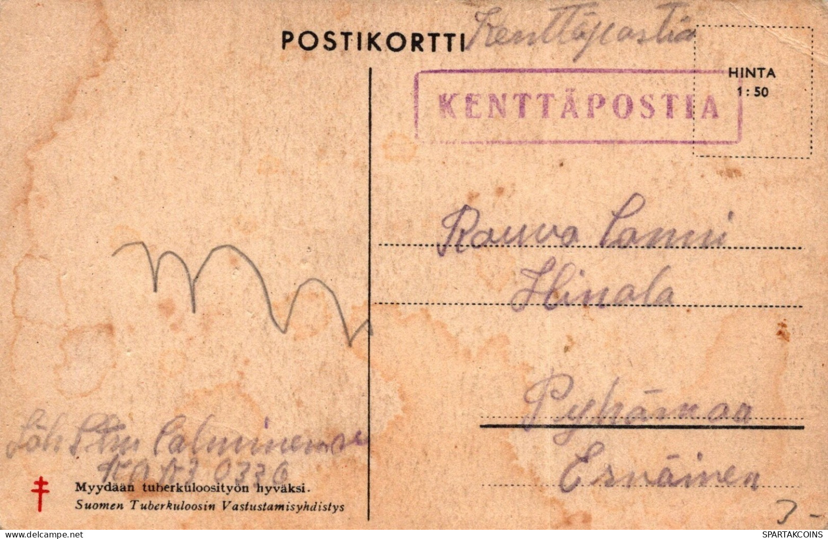 ANGE NOËL Vintage Antique Carte Postale CPA #PAG662.FR - Angeli