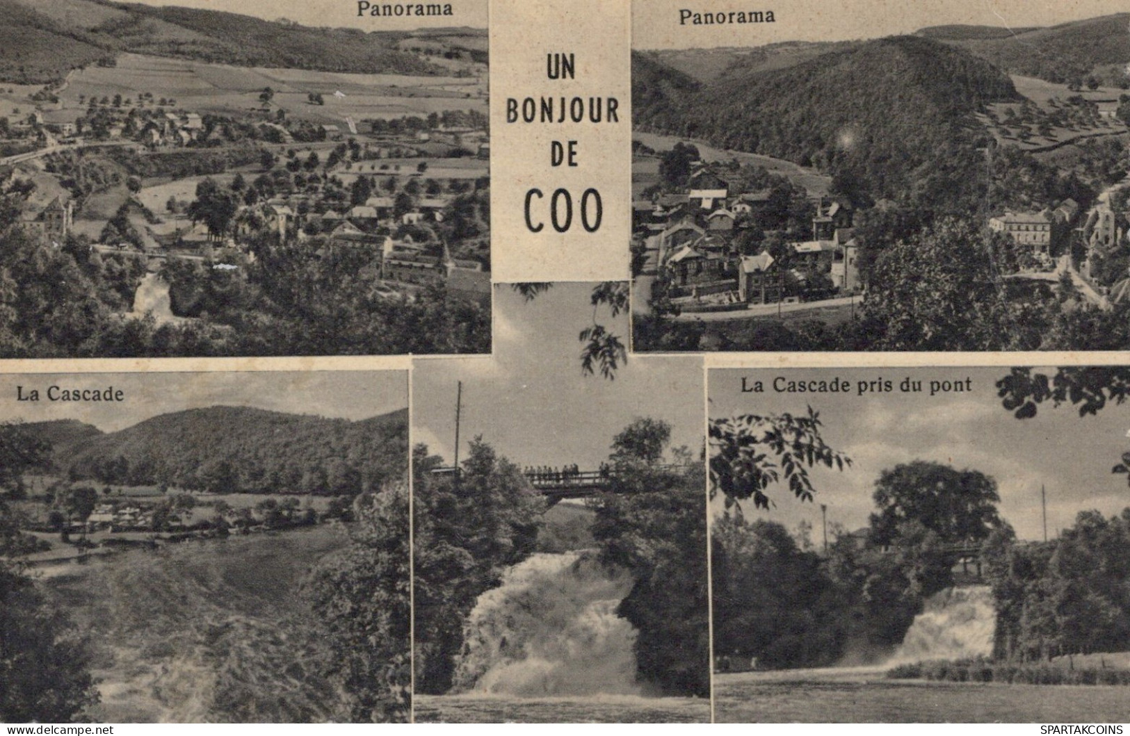 BELGIQUE CASCADE DE COO Province De Liège Carte Postale CPA Unposted #PAD063.FR - Stavelot