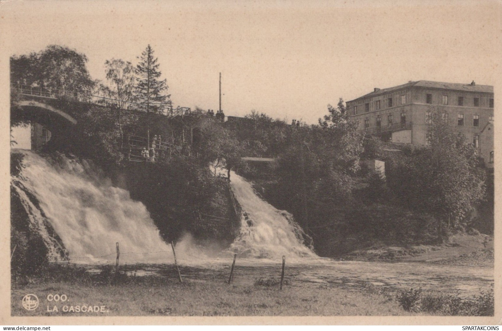 BELGIQUE CASCADE DE COO Province De Liège Carte Postale CPA Unposted #PAD125.FR - Stavelot