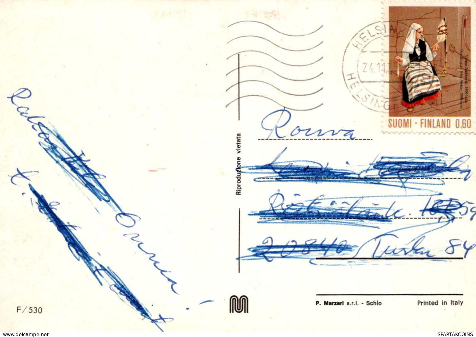 FLEURS Vintage Carte Postale CPSM #PBZ421.FR - Fleurs