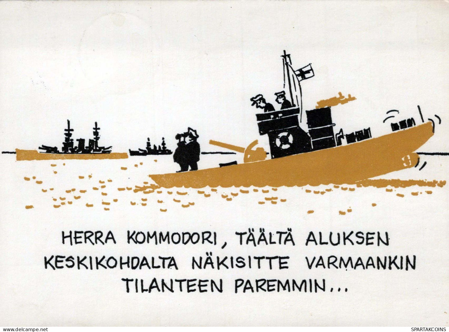 SOLDATS HUMOUR Militaria Vintage Carte Postale CPSM #PBV933.FR - Humor