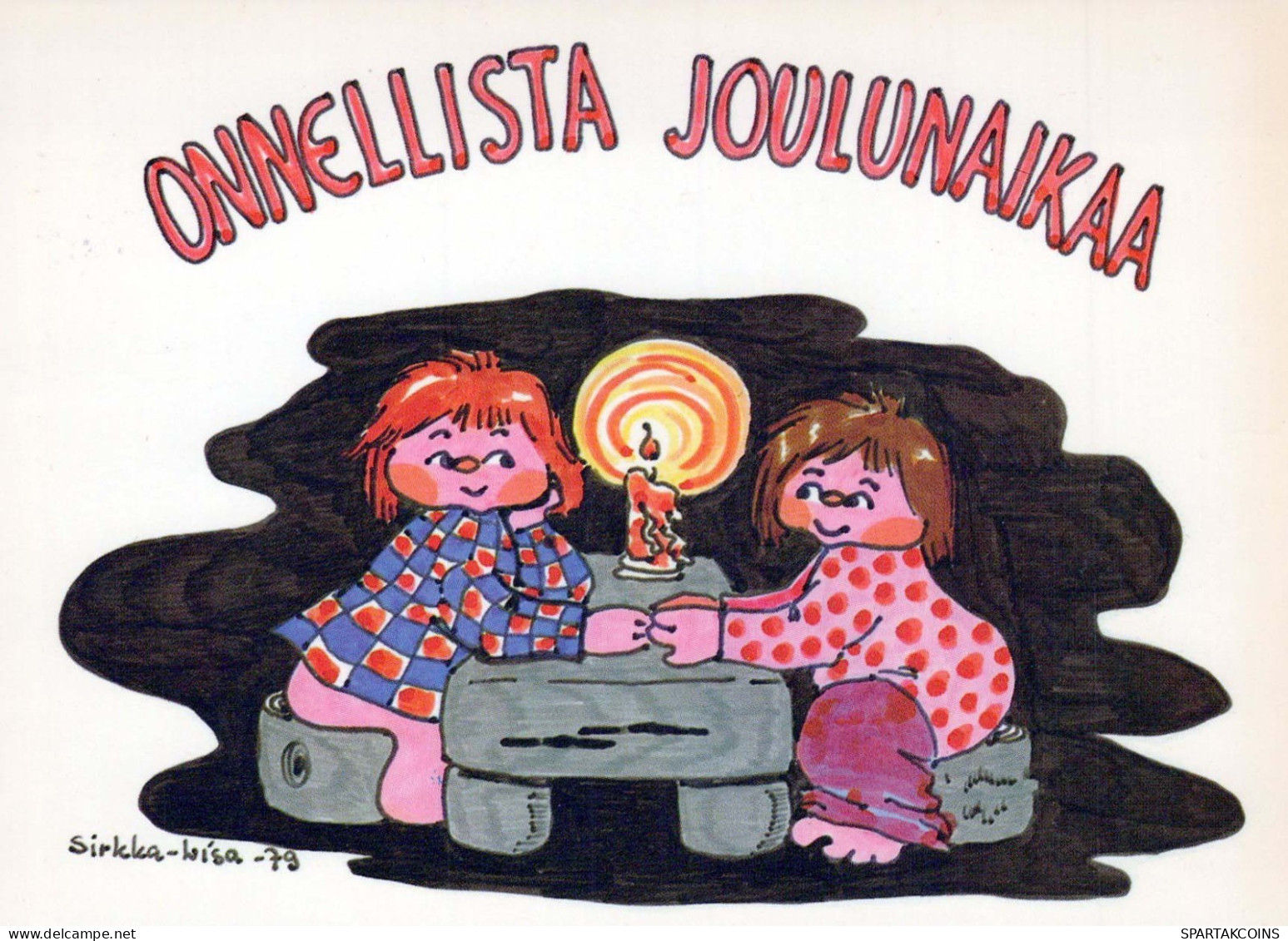 ENFANTS HUMOUR Vintage Carte Postale CPSM #PBV137.FR - Cartes Humoristiques