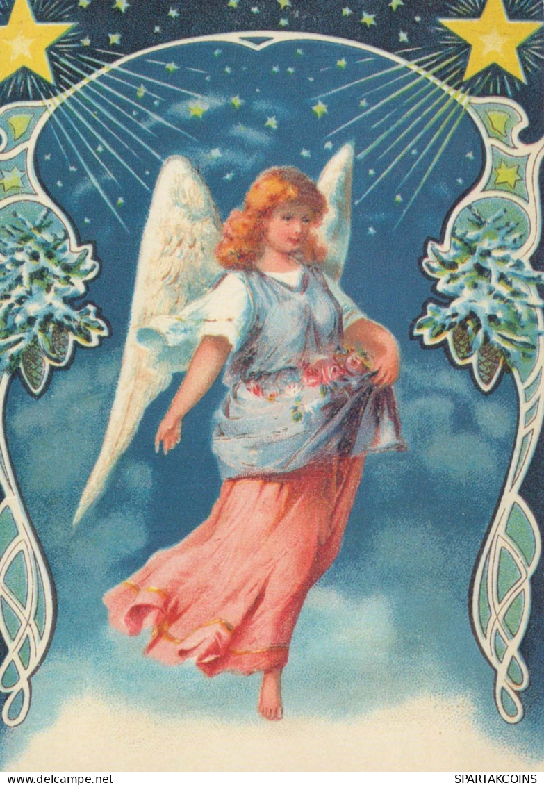 ANGE Noël Vintage Carte Postale CPSM #PBP456.FR - Angeles