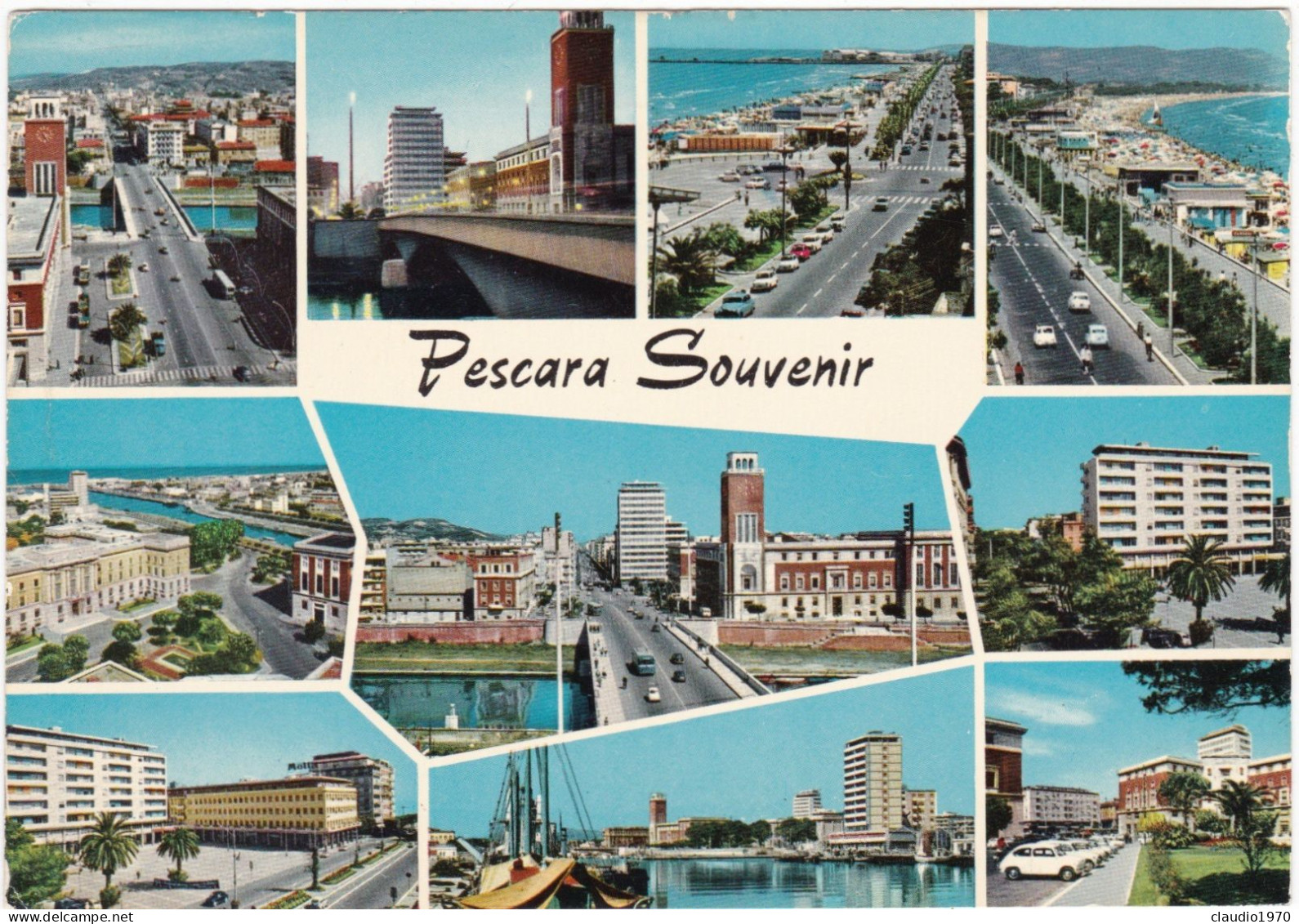 PESCARA - CARTOLINA - PESCARA - SOUVENIR VIAGGIATA - Pescara