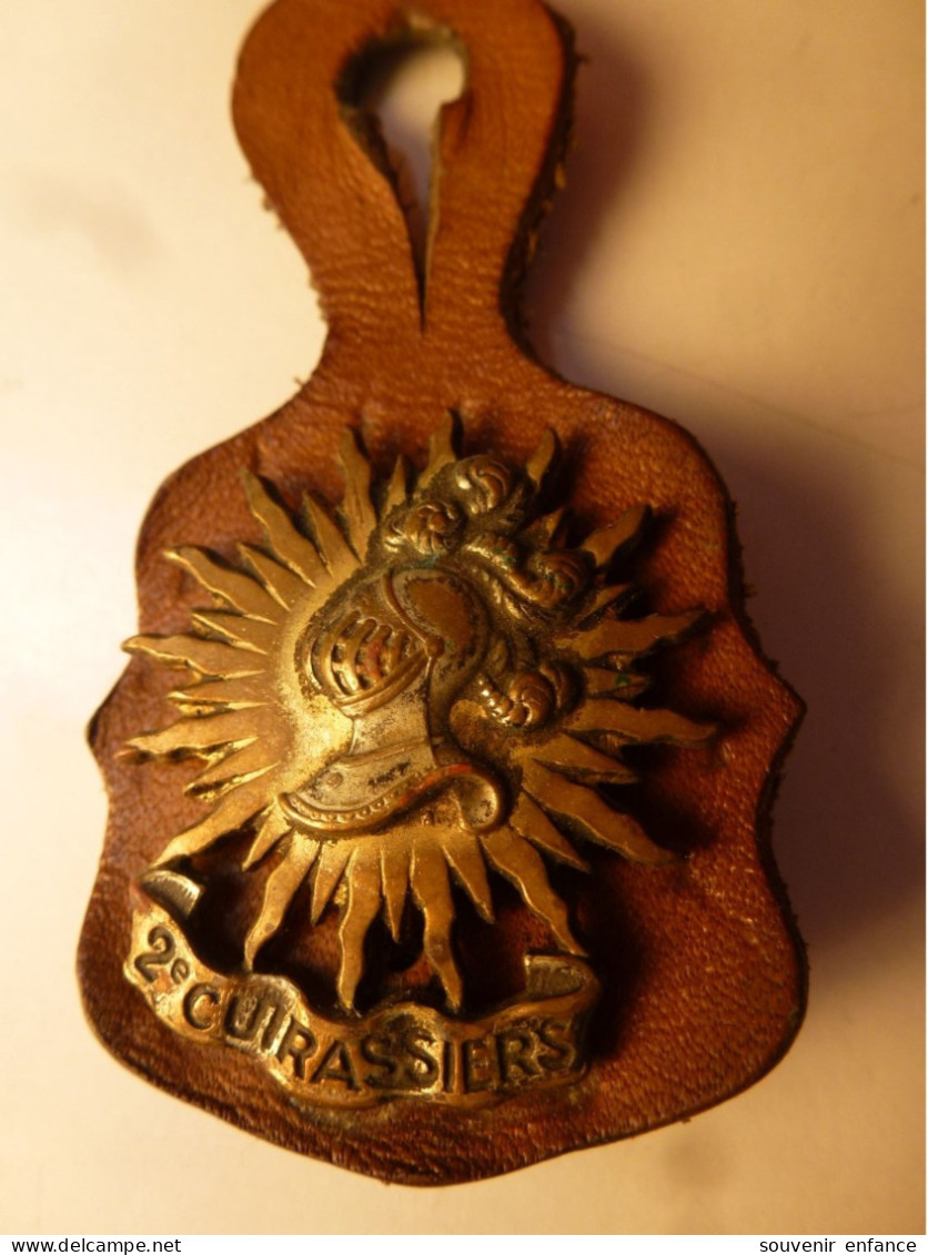 Insigne 2 èm Cuirassiers Armée De Terre Drago Rue O Metra 43 - Landmacht