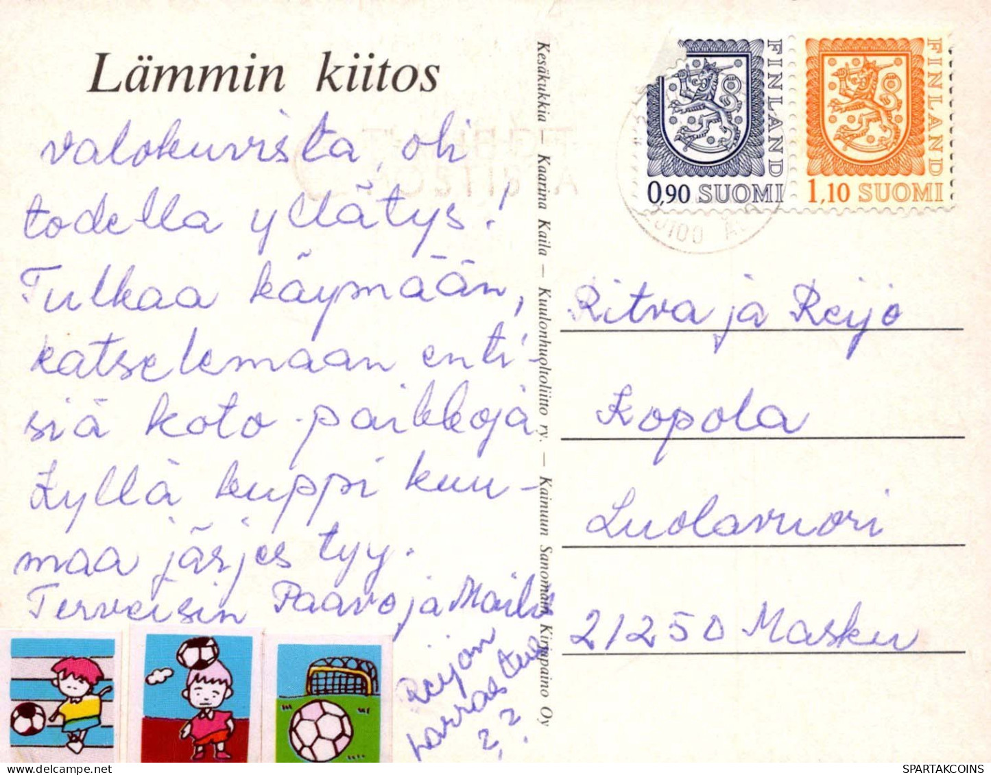 FIORI Vintage Cartolina CPSM #PAR595.IT - Fleurs