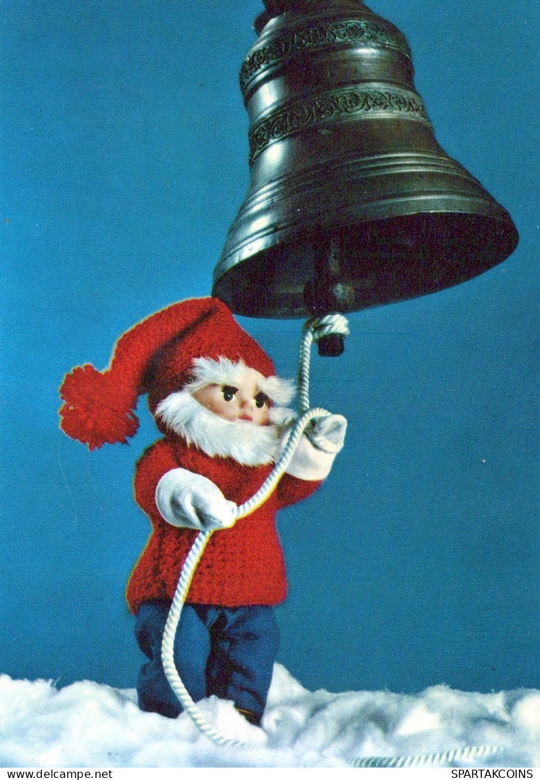BABBO NATALE Natale Vintage Cartolina CPSM #PAK056.IT - Santa Claus