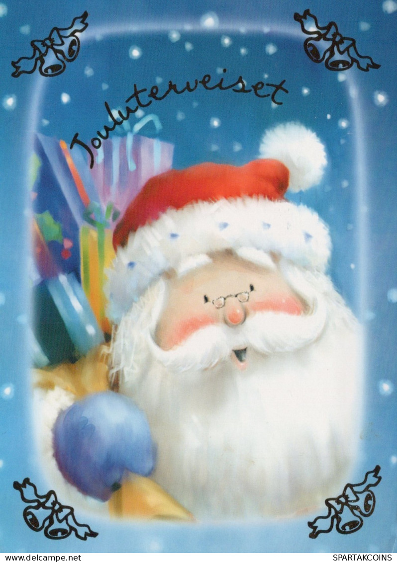 BABBO NATALE Natale Vintage Cartolina CPSM #PAJ848.IT - Santa Claus