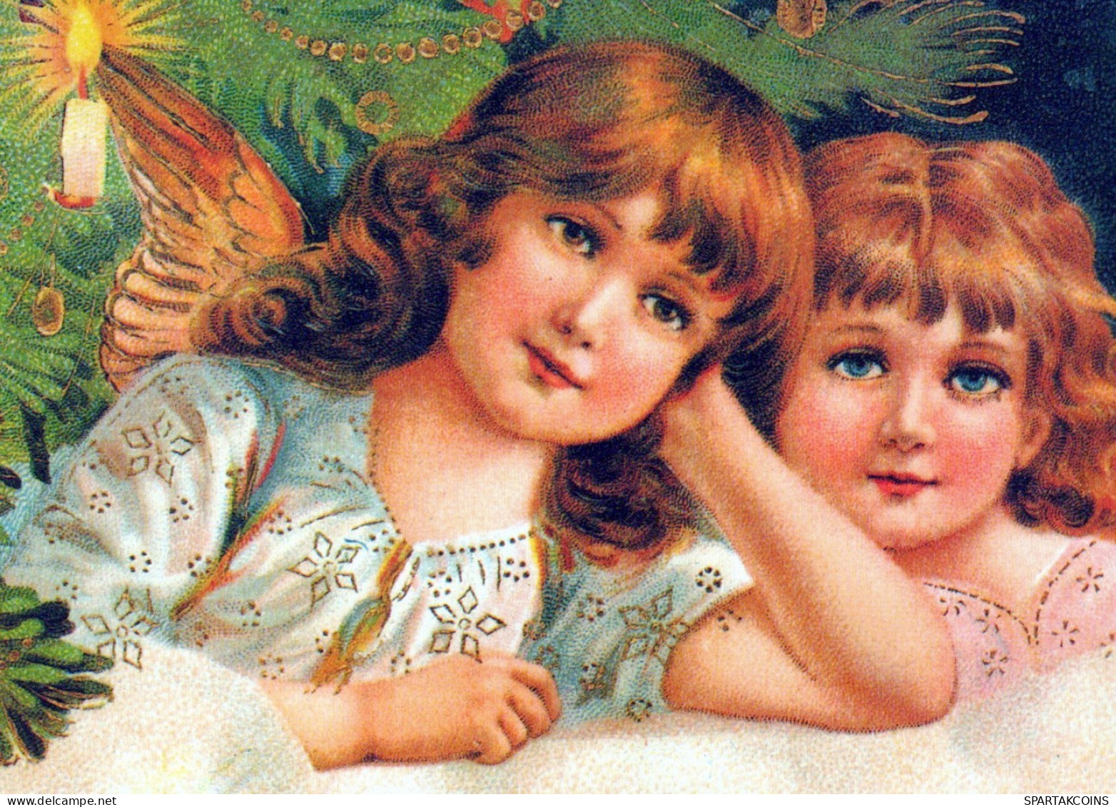 ANGELO Buon Anno Natale Vintage Cartolina CPSM #PAH045.IT - Anges