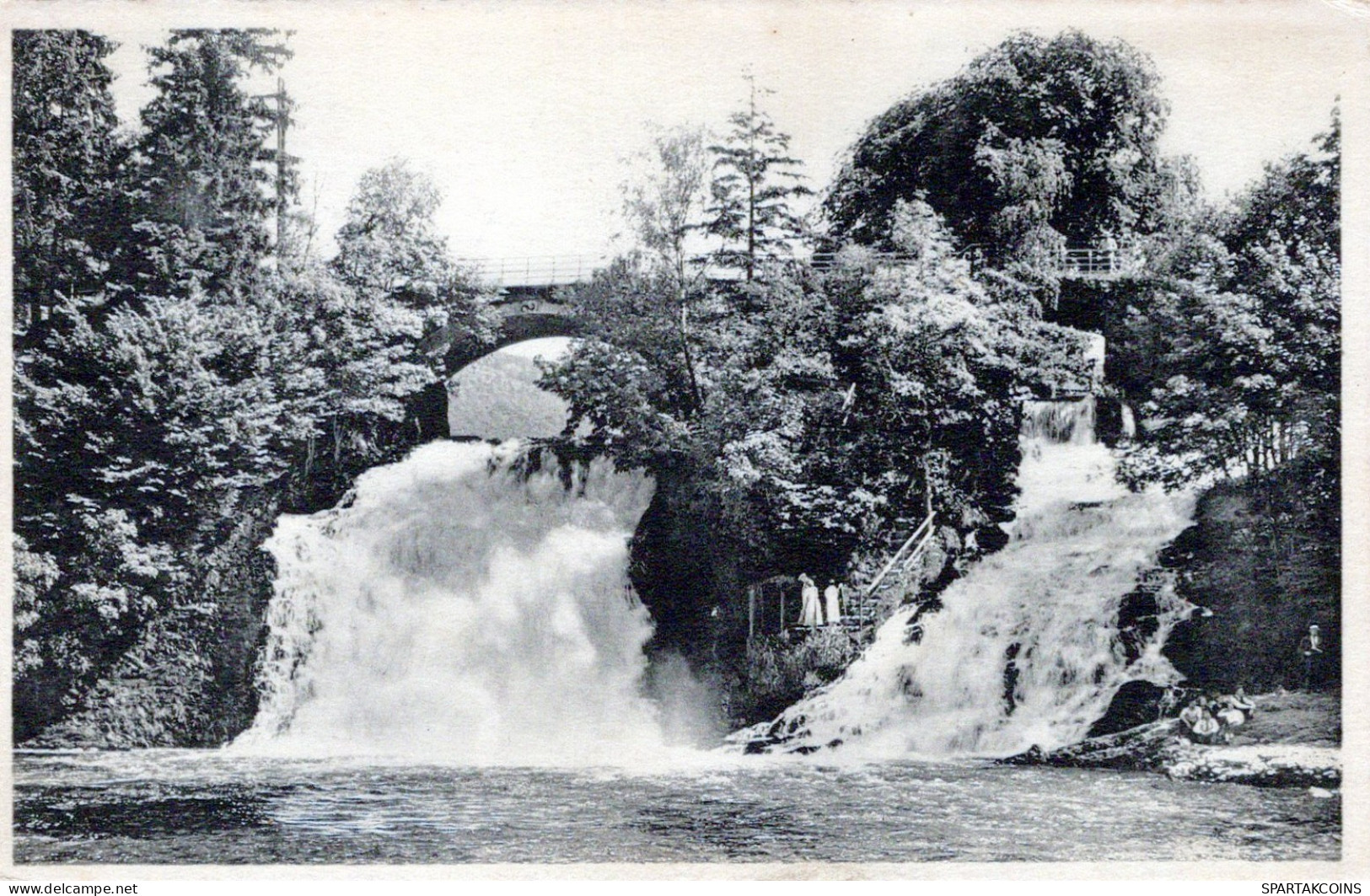 BELGIEN COO WASSERFALL Provinz Lüttich (Liège) Postkarte CPA #PAD189.DE - Stavelot