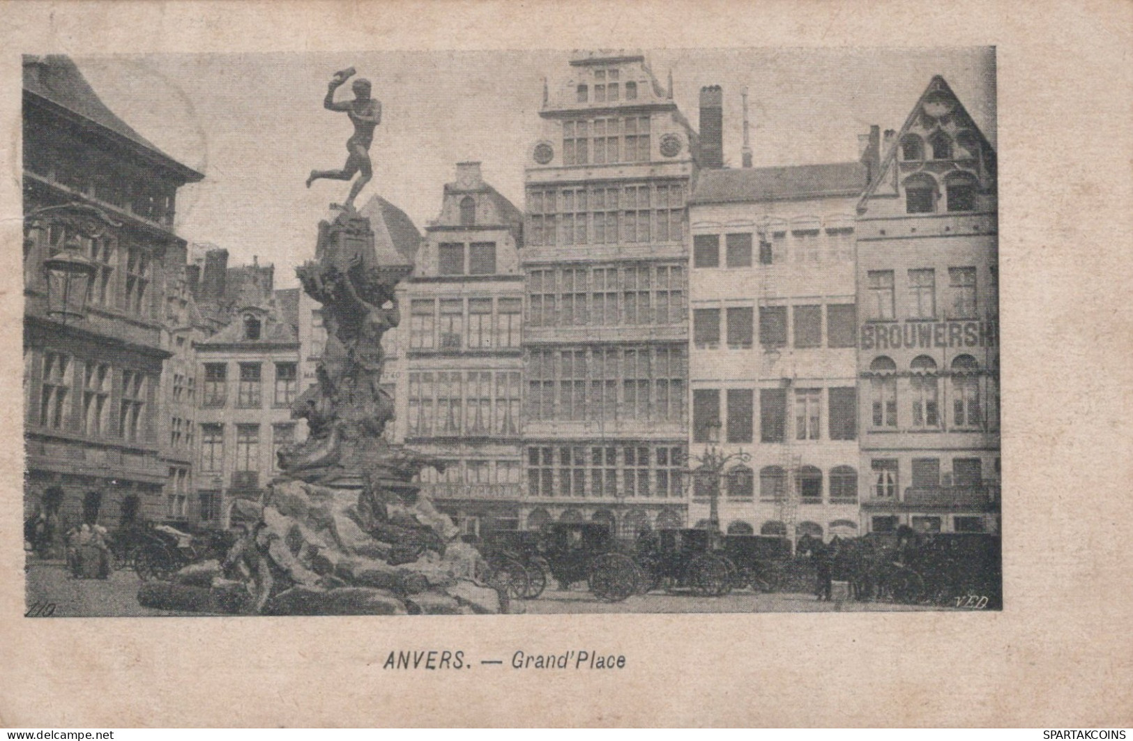 BELGIEN ANTWERPEN Postkarte CPA #PAD387.DE - Antwerpen